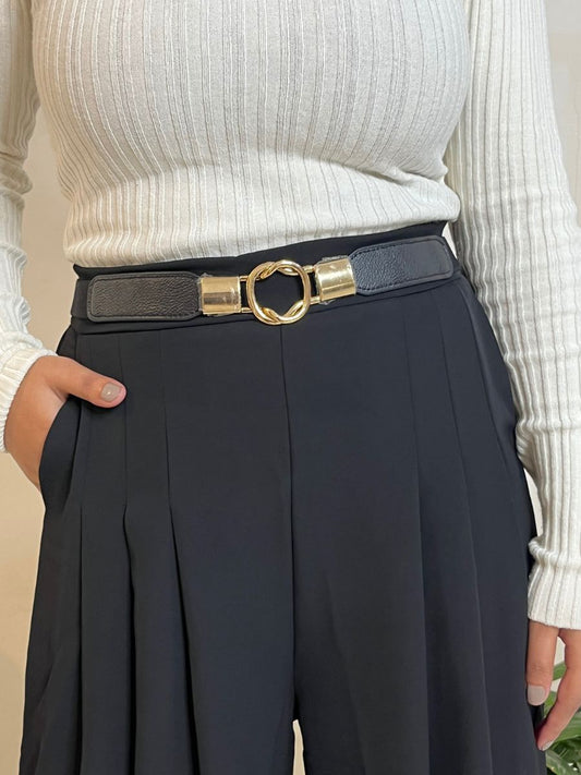 Smart Fit Stretch Black Belt