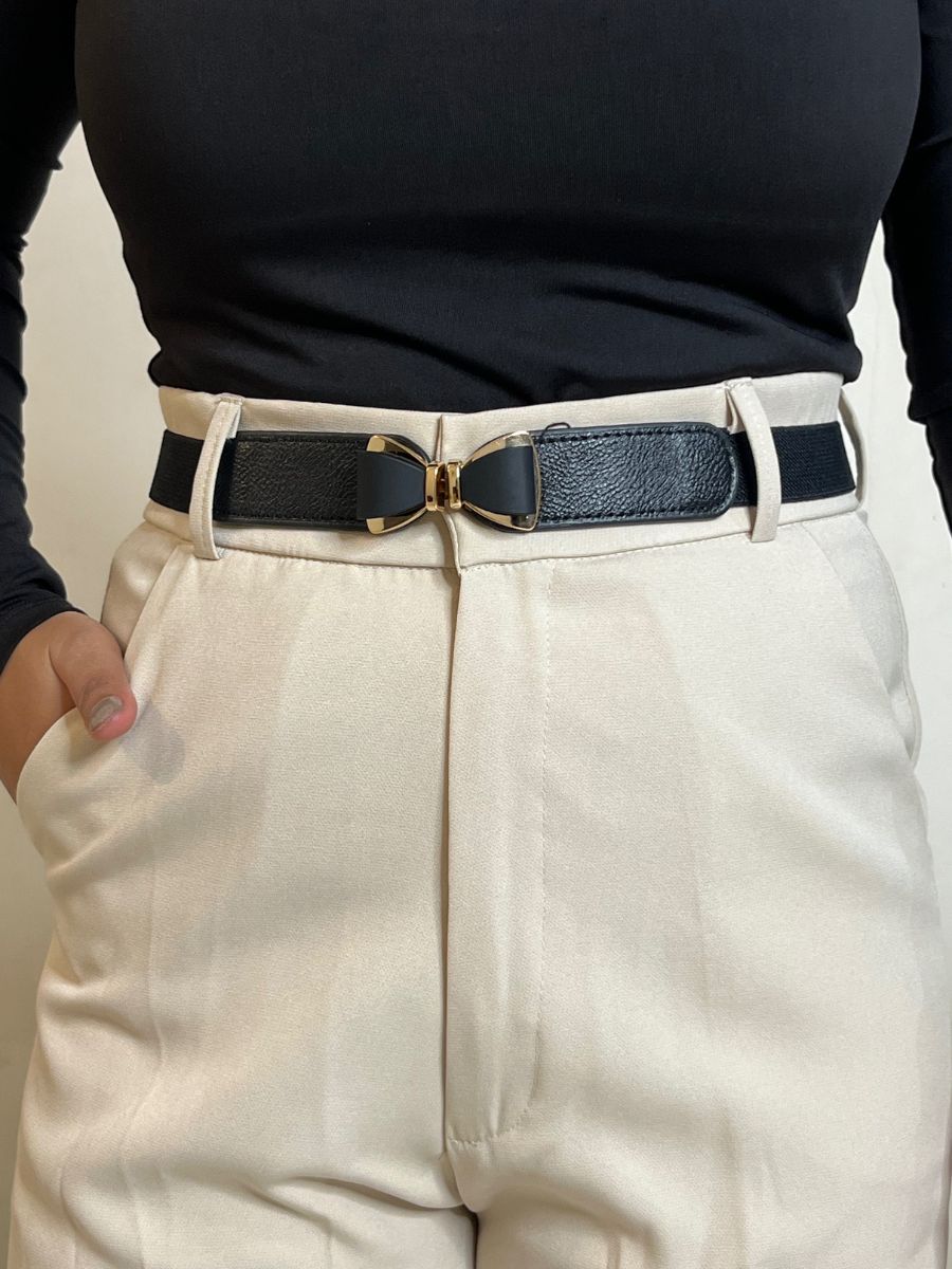 Pookie Black & Brown Bow Belt Combo - Valentine’s Special💕